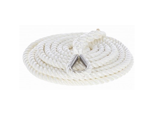 CIMA ALTA TENACITA' BIANCA DA ORMEGGIO CON REDANCIA