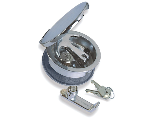 ALZAPAGLIOLO OTTONE CROMATO Ø MM.84