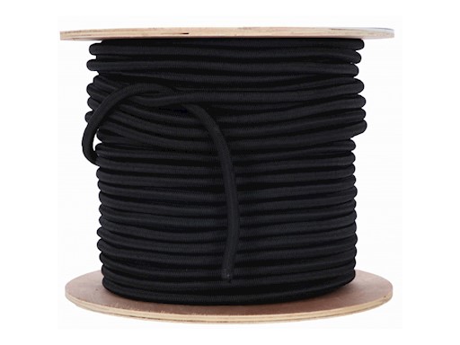 TRECCIA ELASTICA NERA