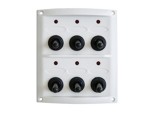 PANNELLO A 6 INTERRUTTORI