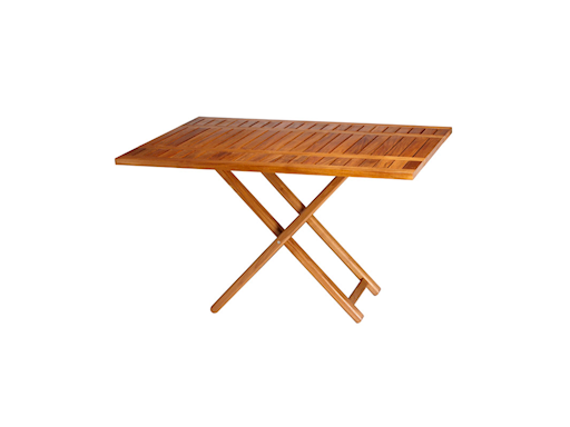 TAVOLO IN TEAK A DOPPIA ALTEZZA