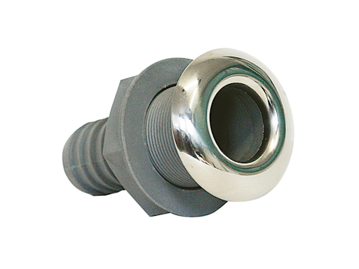 SCARICO A MARE DRITTO IN PVC-INOX