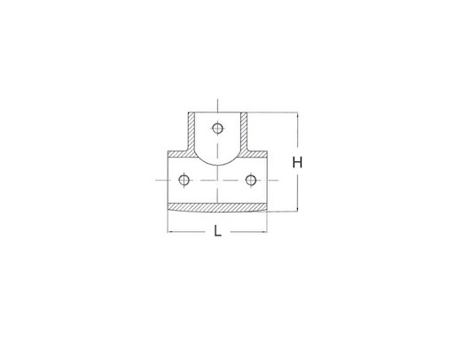 RACCORDO A TEE DRITTO