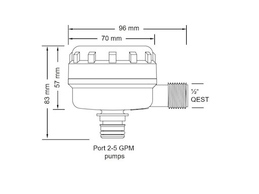 PUMPGARD FILTRO 90°