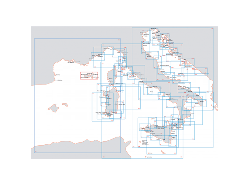 CARTE NAUTICHE SCALA 1:1.000.000