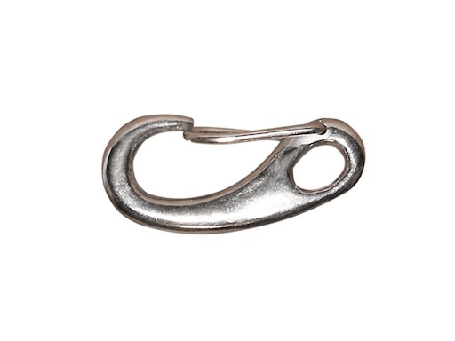 MOSCHETTONE INOX CON APERTURA A MOLLA
