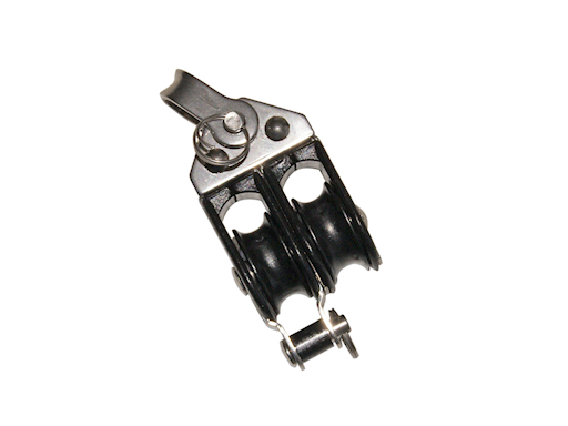 BOZZELLO DOPPIO FISSO CON ARRICAVO Ø MM. 4-6