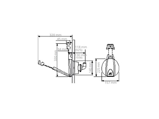 POMPA A MANO MOD.1038 SENZA BY-PASS