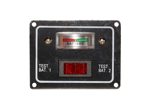 PANNELLO TEST BATTERIE