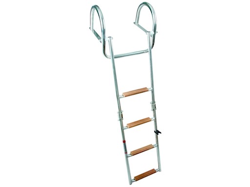 SCALETTA INOX RIBALTABILE