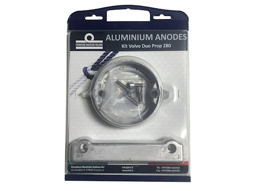 KIT ANODI PER VOLVO 280 DUAL PROP
