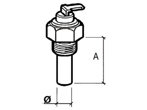 SENSORE VDO - TEMPERATURA OLIO