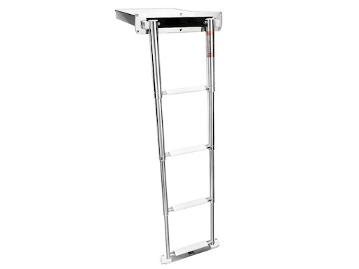 SCALETTE TELESCOPICHE A SCOMPARSA IN ACCIAO INOX