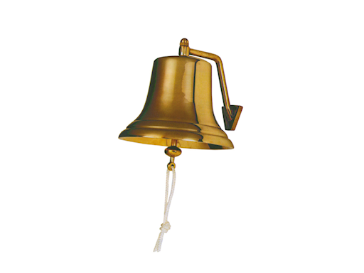 CAMPANA IN OTTONE LUCIDO OMOLOGATA