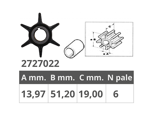 GIRANTE YAMAHA 6L2-44352-00