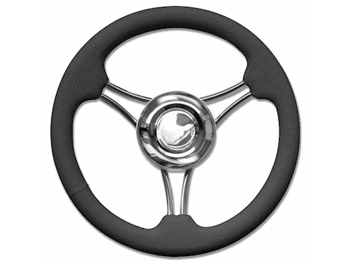 VOLANTE T22 NERO Ø MM.350