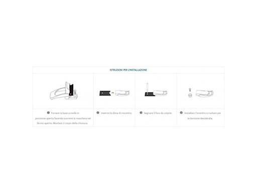 CHIUSURA A LEVA CON CHIAVE