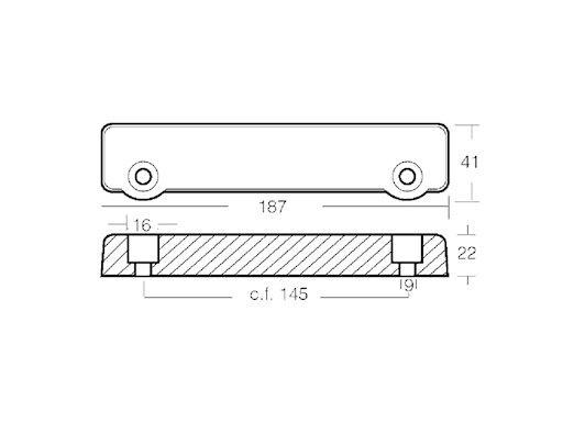 BARRA PER VOLVO AQ 200-250-270-275-280-285