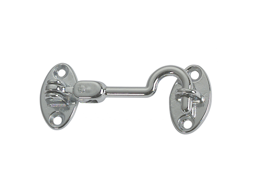 GANCETTO  DOPPIO SNODO IN OTTONE