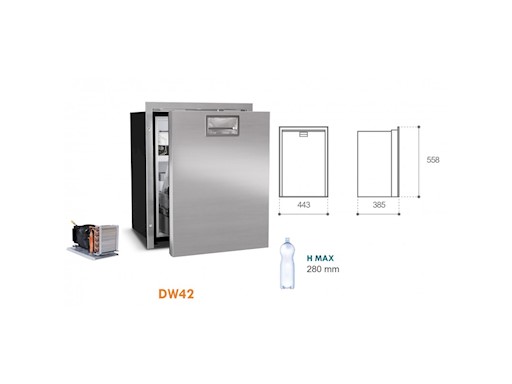 FRIGORIFERI DW CON APERTURA A CASSETTO