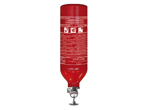 ESTINTORE AUTOMATICO IN POLVERE CON MANOMETRO