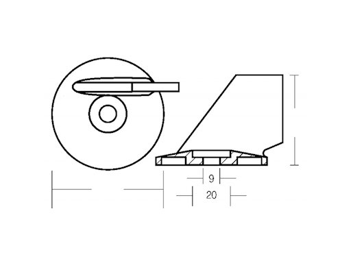 PINNA PER MOTORI SUZUKI 25/50 HP