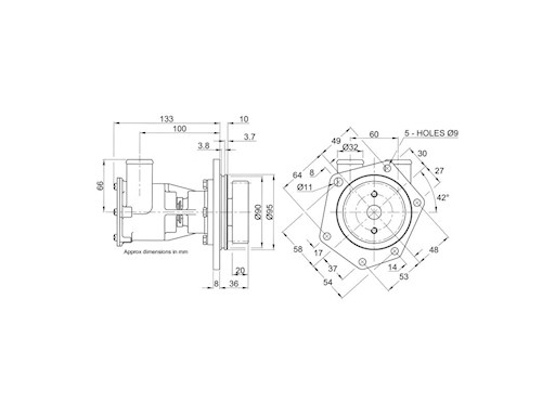 POMPA IN BRONZO 29640-1001
