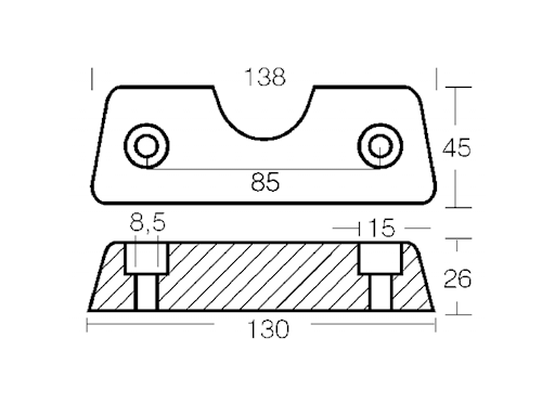 BARRA PER PIEDI VOLVO DPX