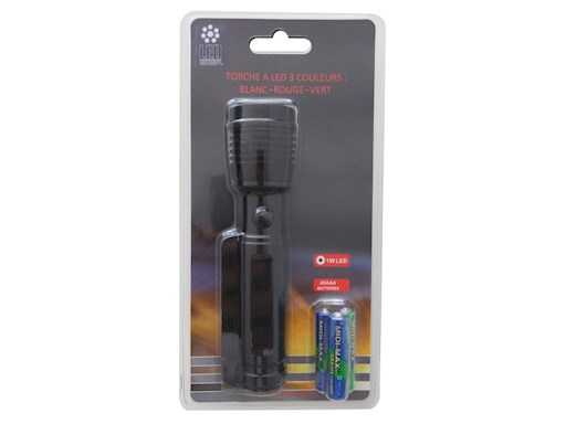 TORCIA A LED 3 COLORI