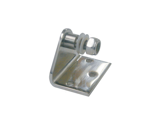 SUPPORTO INOX A SQUADRA PIANO INTERNO CON DADO AUTOBLOCCANTE