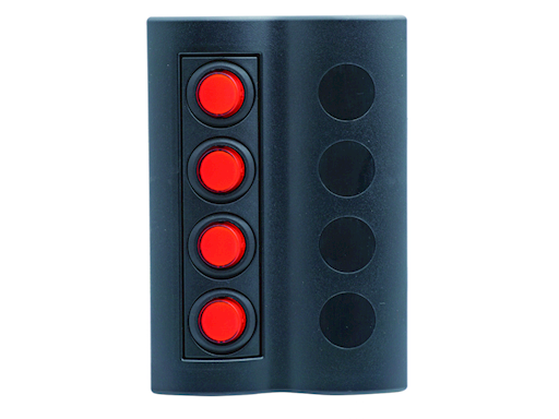 PANNELLO A 4 INTERRUTTORI
