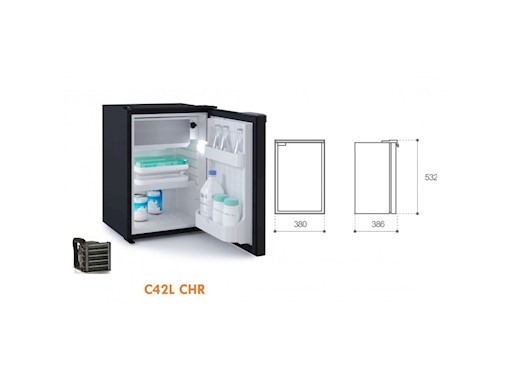 FRIGORIFERI CHROMELOCK CON APERTURA A PORTA