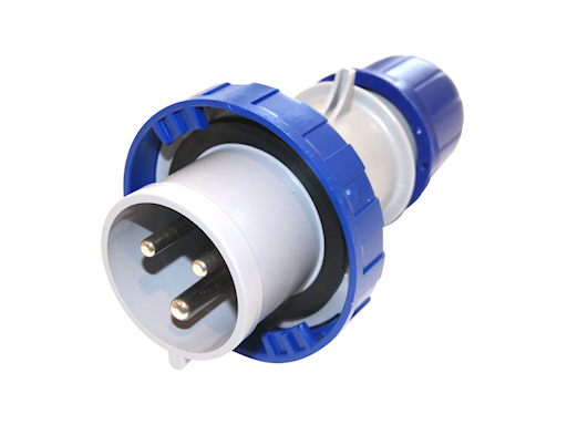 SPINA STAGNA 2P+T 220V. 32A IP67