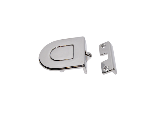 ALZAPAGLIOLO A PRESSIONE MM.50x42 OTTONE CROMATO