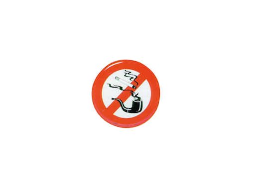 DIVIETO DI FUMARE A BORDO IN RILIEVO