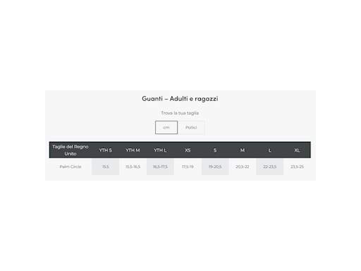 GUANTI TAGLIATI ESSENTIAL