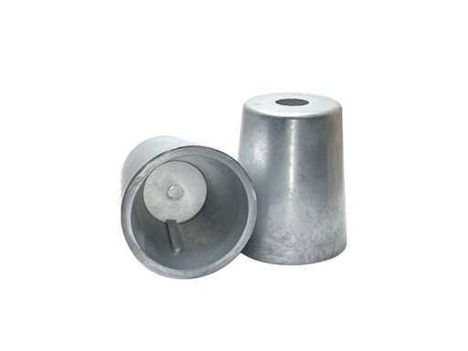 ANODO ZINCO OGIVA CONICA