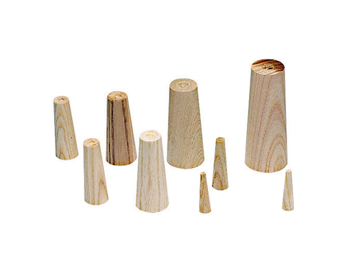 CONI IN LEGNO TURAFALLE KIT 9 PZ