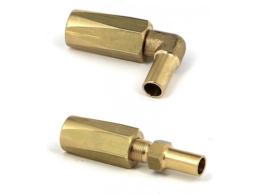 RACCORDI RECUPERABILI IN OTTONE PER TUBO R7 5/16