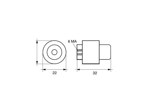 CILINDRO PER YAMAHA 80/300 HP