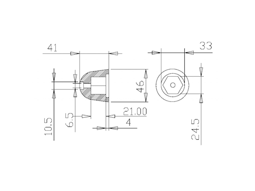 OGIVA PER BOW THRUST SIDE POWER-SLEIPNER