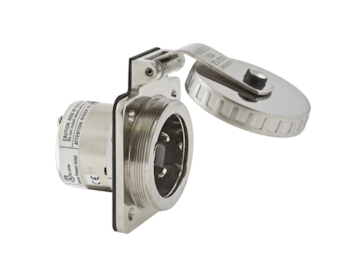 SPINA 2P+T 125/250 v. 50A IP56 IN ACCIAIO INOX