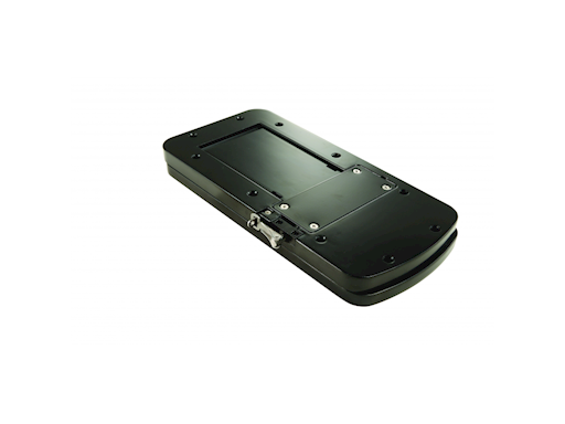 STAFFA SGANCIO RAPIDO ALLUMINIO NERA