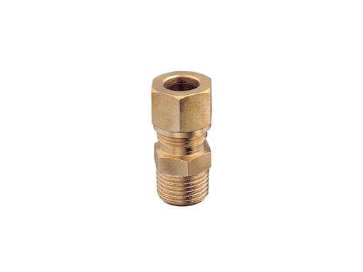 RACCORDO DRITTO IN OTTONE