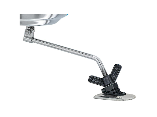 SUPPORTO IN ACCIAIO INOX PER BARBECUE