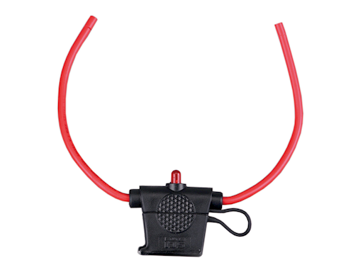 PORTAFUSIBILE CON LED PER FUSIBILI STANDARD