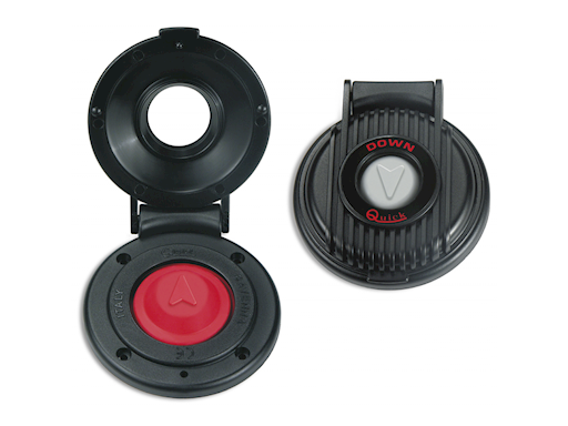 PULSANTE A PIEDE NERO