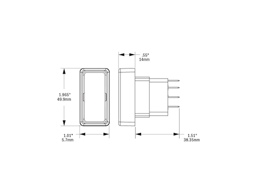 INTERRUTTORE CONTURA PER SOLENOIDI