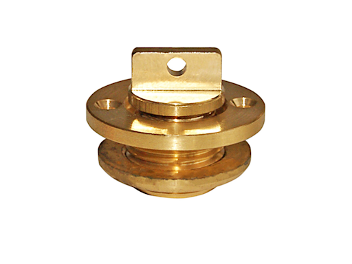 TAPPO SCARICO ACQUA IN OTTONE CROMATO
