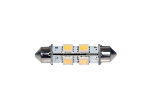 LAMPADINA A SILURO 8 LED SMD
